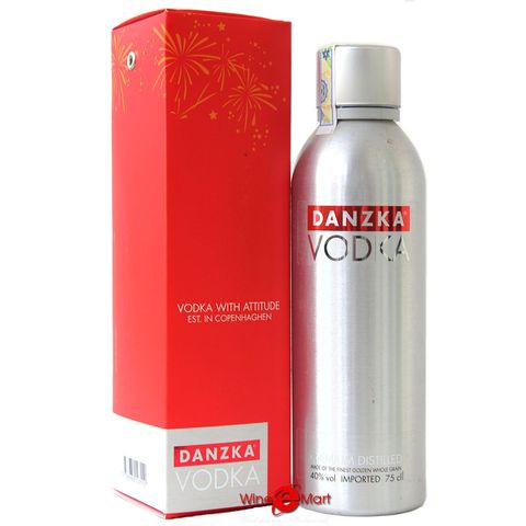 Rượu Vodka Danzka nhôm